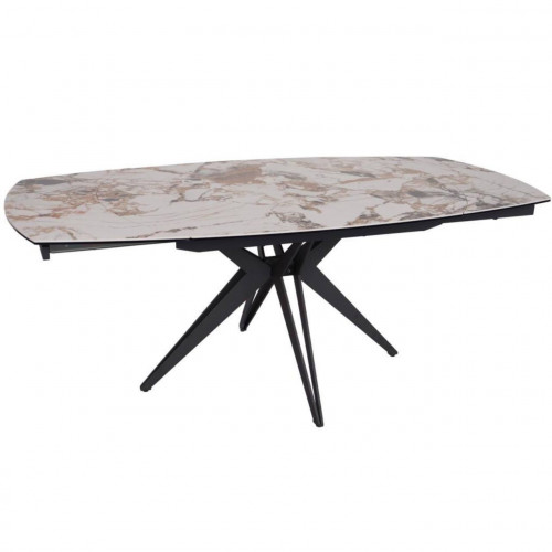 Стол керамический Avn- HT93018 130-190x100 Glass Ceramic Sand