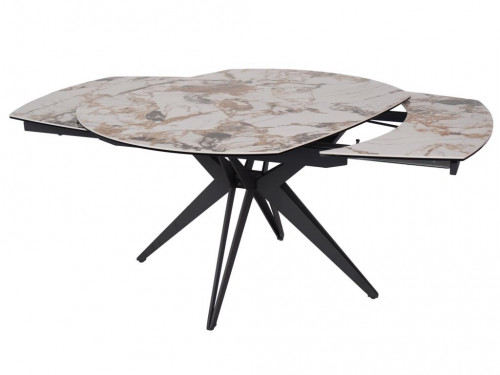 Стол керамический Avn- HT93018 130-190x100 Glass Ceramic Sand