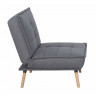 Кресло Avn- AMBER Dark Grey Linen в темно-сером цвете 