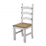Фото №1 - IDEA обеденное кресло CORONA белый воск