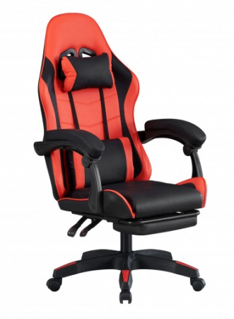 Кресло геймерское BIO- Форест черный- красный