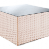 Стол из техноротанга PRA- Гранд Куб 70*70*35