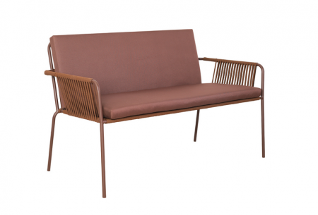 Диван двухместный PRA- Купер без текстиля