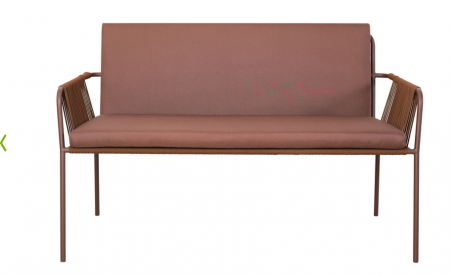 Диван двухместный PRA- Купер без текстиля