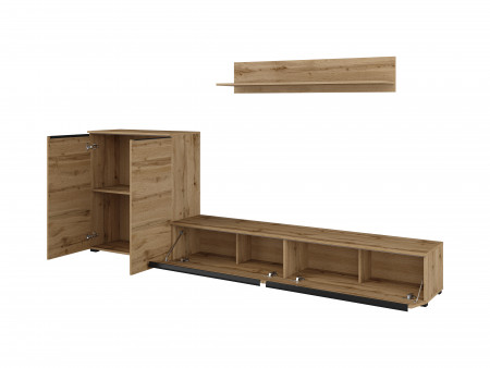 Стенка в гостиную Helvetia TANA 24N0NS09 (дуб Вотан)