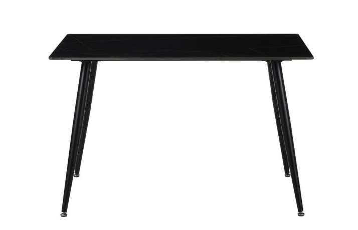 Стол обеденный MFF- Lyon черный 120*80*75