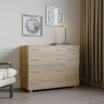 Комод для спальни EVR- К-3 дуб Сонома