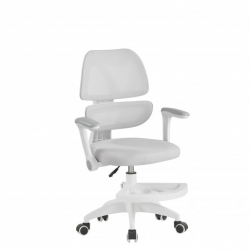 Стул компьютерный BIO- Маус (белый/светло-серый)    