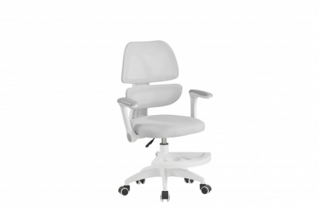Стул компьютерный BIO- Маус (белый/светло-серый)    