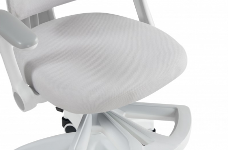 Стул компьютерный BIO- Маус (белый/светло-серый)    