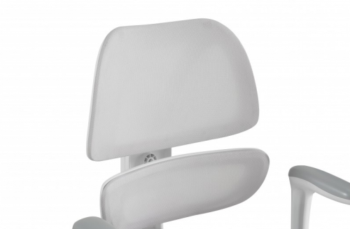 Стул компьютерный BIO- Маус (белый/светло-серый)    