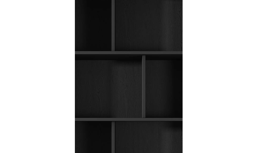 Витрина открытая TOP- Лагуна (Lante) 2Ш Черный   