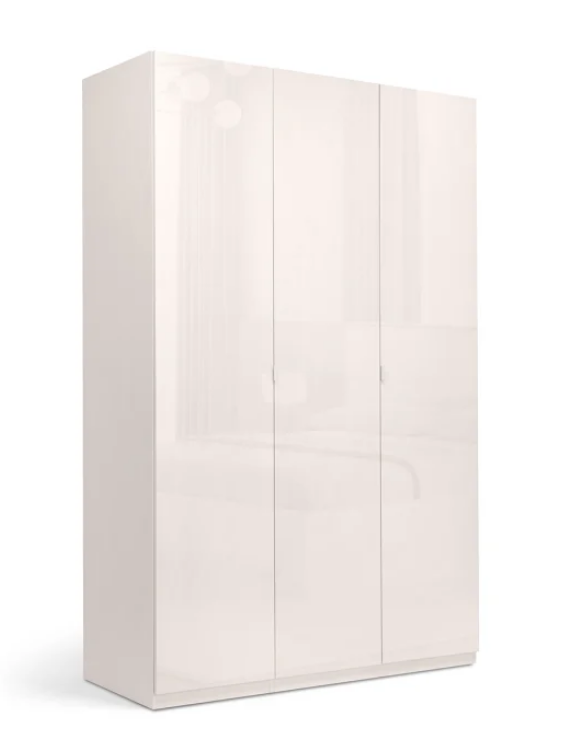 Шкаф MRK- Лилу Глянец Кашемир 3 двери  