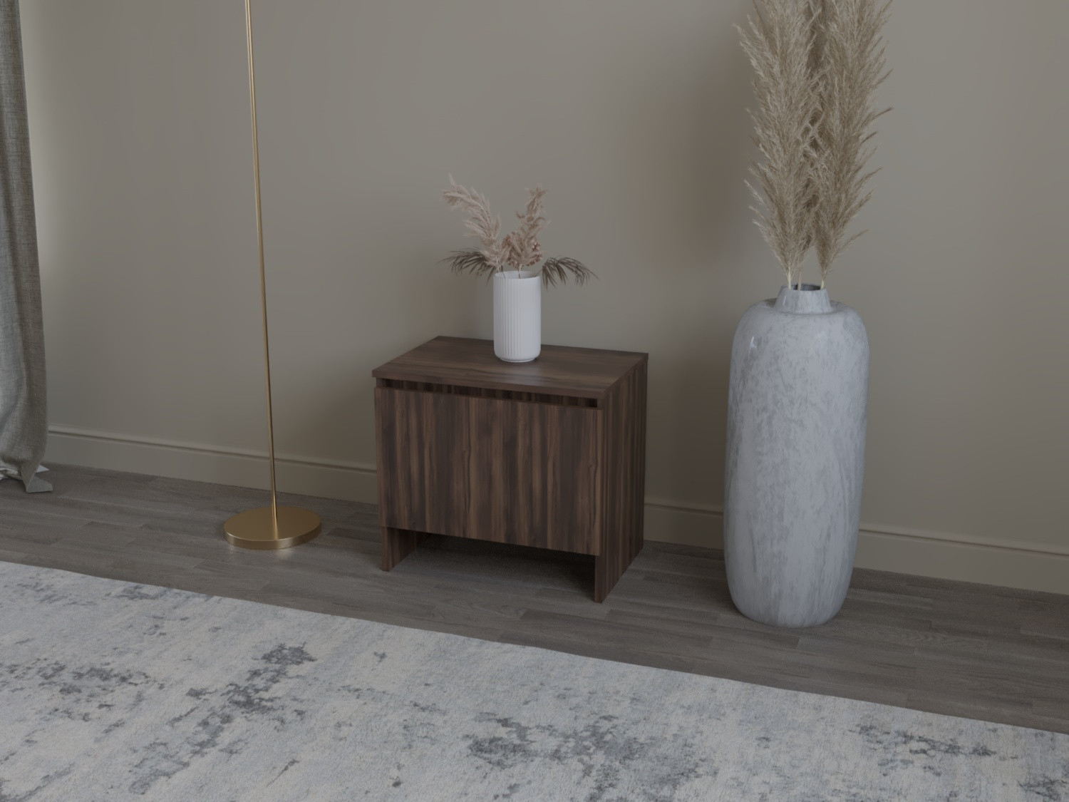 Тумба на 1 дверь ViA- Таун ТТ-7