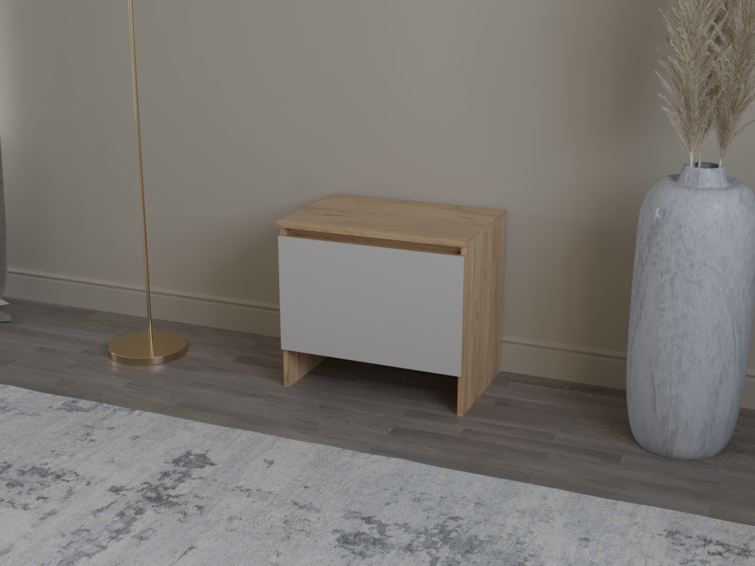 Тумба на 1 дверь ViA- Таун ТТ-7