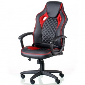 Кресло офисноеTPRO- Mezzo black/red E5593