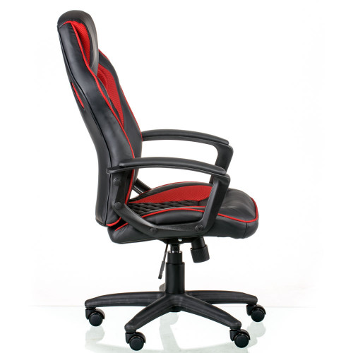 Кресло офисноеTPRO- Mezzo black/red E5593