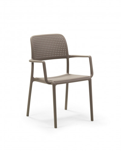 Кресло из полипропилена Nardi Outdoor BORA (белый, красный, тортора)