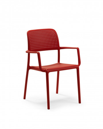 Кресло из полипропилена Nardi Outdoor BORA (белый, красный, тортора)