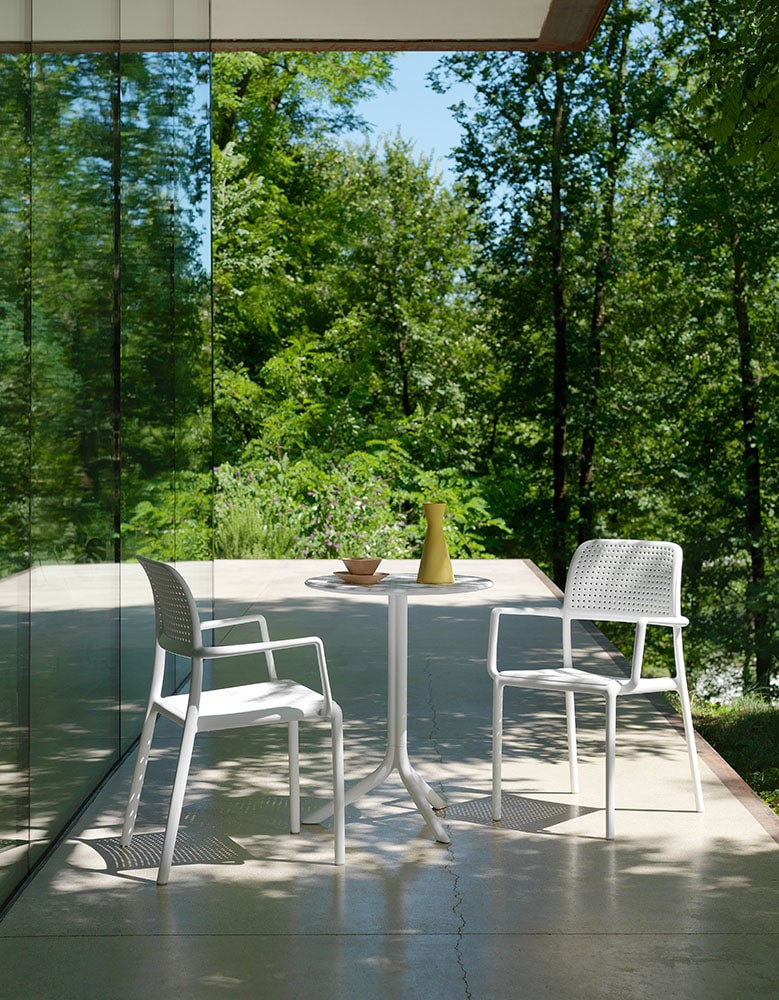Кресло из полипропилена Nardi Outdoor BORA (белый, красный, тортора)