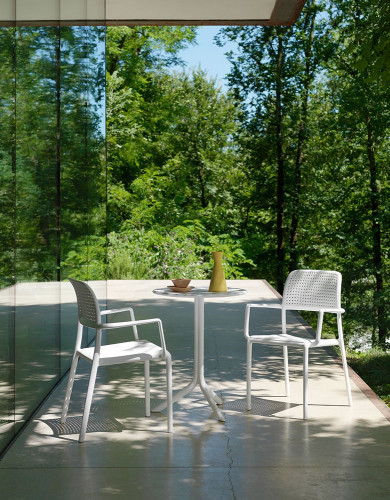 Кресло из полипропилена Nardi Outdoor BORA (белый, красный, тортора)