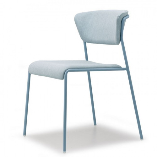 Стул обеденный VLL- SCAB LISA 2861 (голубой, красный)