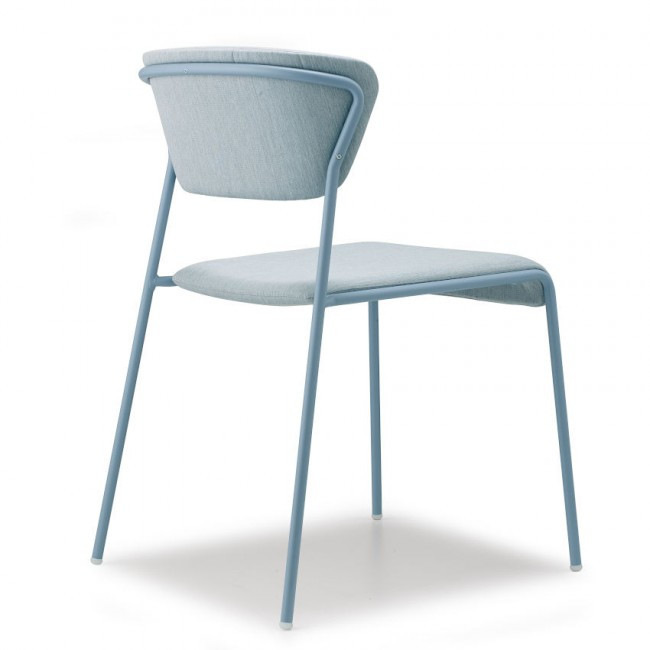 Стул обеденный VLL- SCAB LISA 2861 (голубой, красный)