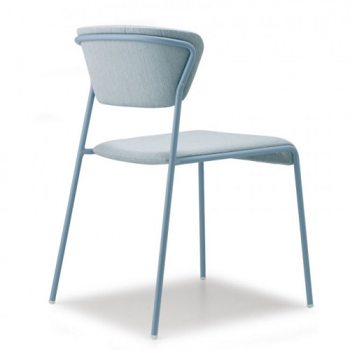 Стул обеденный VLL- SCAB LISA 2861 (голубой, красный)