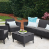 Комплект мебели для отдыха ECO- Salemo 3 seater set  (серый, графит)