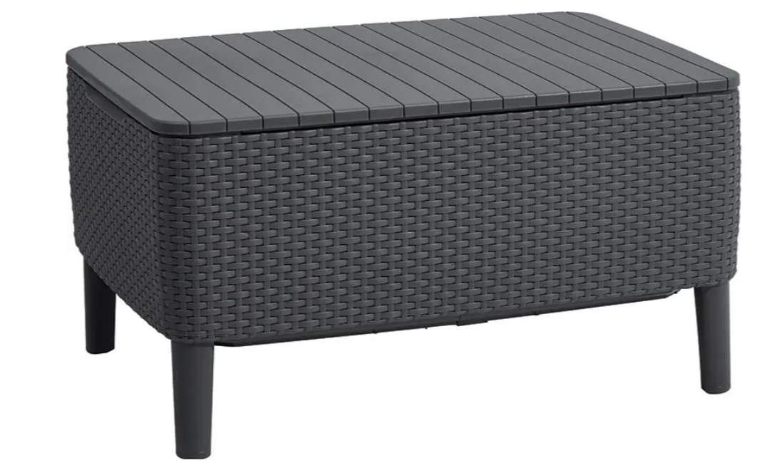 Комплект мебели для отдыха ECO- Salemo 3 seater set  (серый, графит)