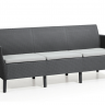 Комплект мебели для отдыха ECO- Salemo 3 seater set  (серый, графит)