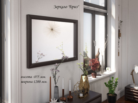 Зеркало SNT- Бриз 120х85
