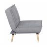 Кресло Avn- AMBER Light Grey Linen в светло-сером цвете