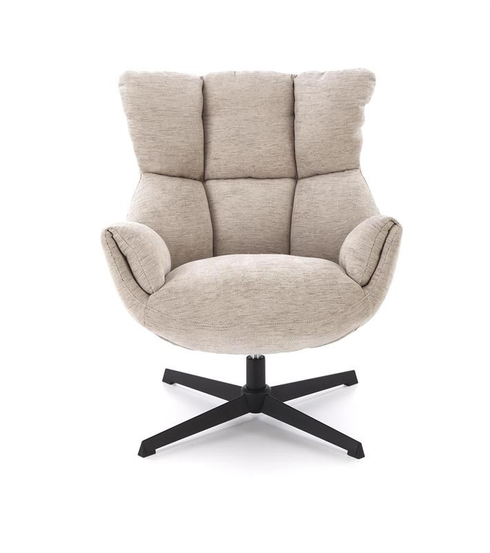 Кресло вращающееся мягкое Halmar ORINOKO бежевый