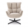 Кресло вращающееся мягкое Halmar ORINOKO бежевый