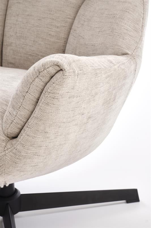 Кресло вращающееся мягкое Halmar ORINOKO бежевый