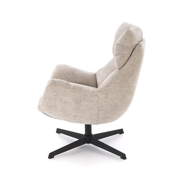 Кресло вращающееся мягкое Halmar ORINOKO бежевый