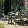 Стол раздвижной Nardi Outdoor Rio 140/210 Extensible (белый, черный, серый)