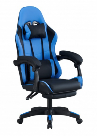 Кресло геймерское BIO- Форест черный/темно-синий