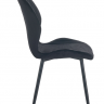 Стул обеденный AMF- Lily черный/ вельвет черный