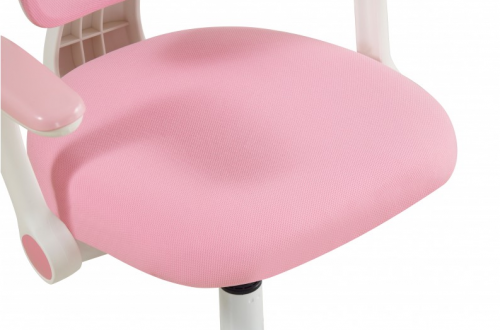 Стул компьютерный BIO- Маус (белый/розовый)     