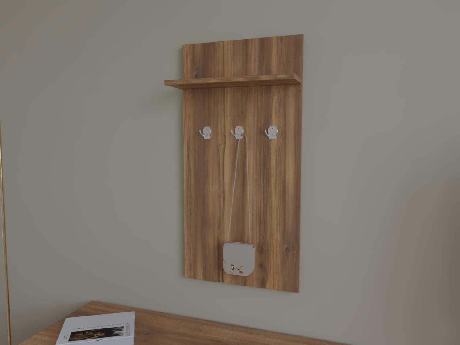 Полка с вешалкой ViA- Таун ТП-2