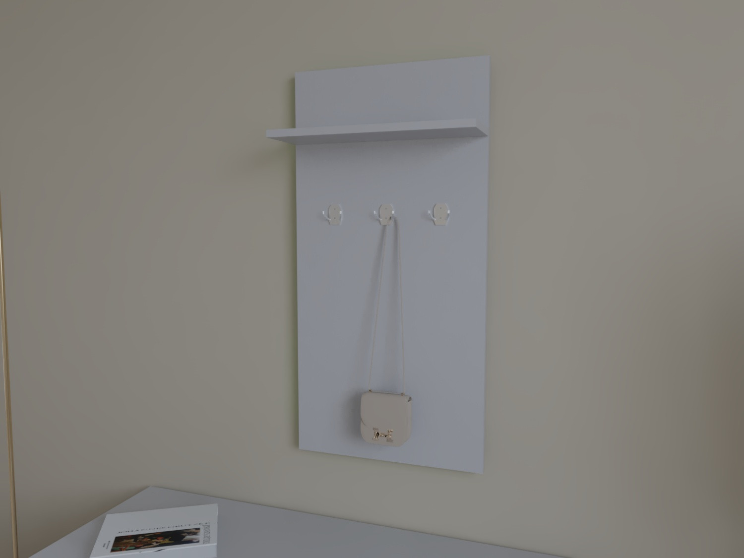 Полка с вешалкой ViA- Таун ТП-2