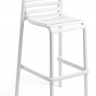 Барный стул из пропилена Nardi DEI- Doga Stool Bianco