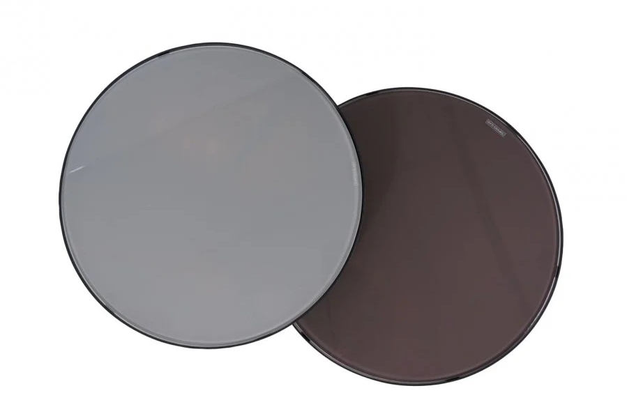 Журнальный стол SIGNAL  PENELOPE серый+светло-серый/черный (комплект)  