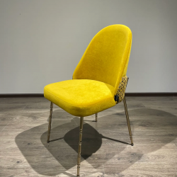 Стул обеденный Art-Deco EXI- CORSICA YELLOW GOLD