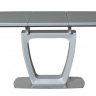 ​Стол обеденный модерн Premium EVRO- Arizona MINI (светло-серый сатин)