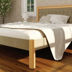 Кровать деревянная CDOK- Модерн Мягкая Комби