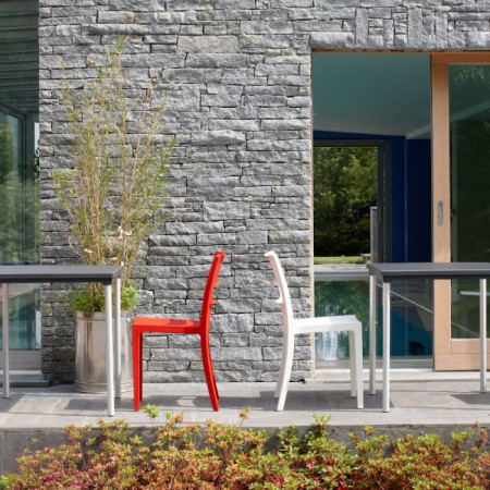 Стул пластиковый VLL- SCAB SAI 2275 (белый, красный, зеленый)