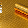 Самоклеющаяся пленка 3D STK- SW-00000793 узорная золото 